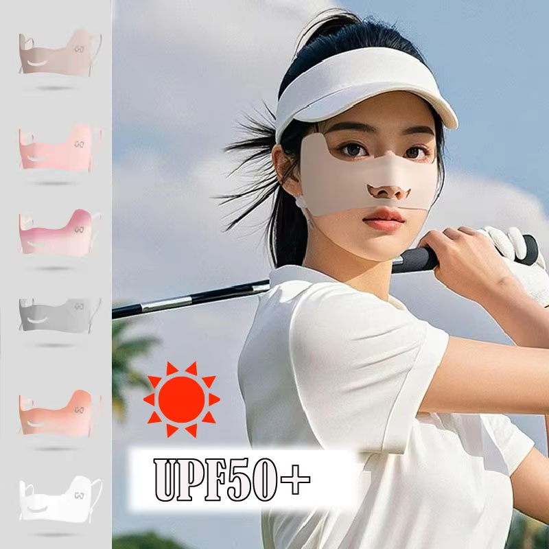 Sports Mask Breathable - Sommer Eis Seide Maske Atmungsaktive Sonnencreme