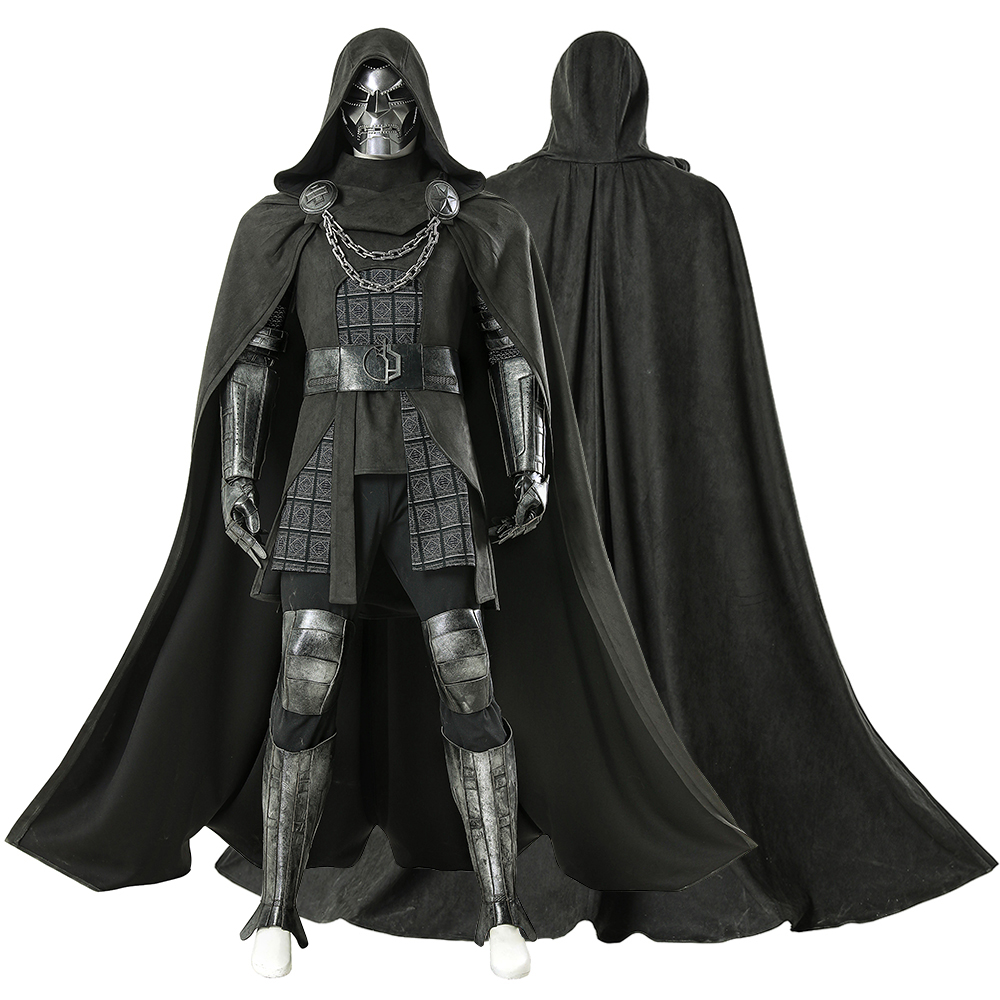 Black Face Mask Pack - Neues Doctor Doom Cosplay Kostüm Schwarzer