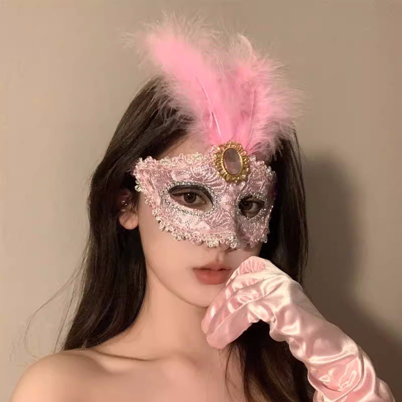 Respirator Half Face - Frauen Maskerade Maske Venezianisches Kostüm Halbgesicht