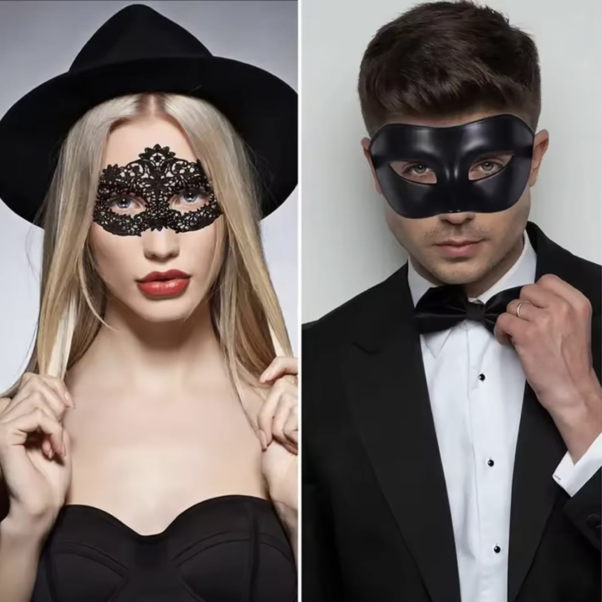 2-teiliges elegantes schwarzes – Black Face Mask Pack Bewertung und Preis