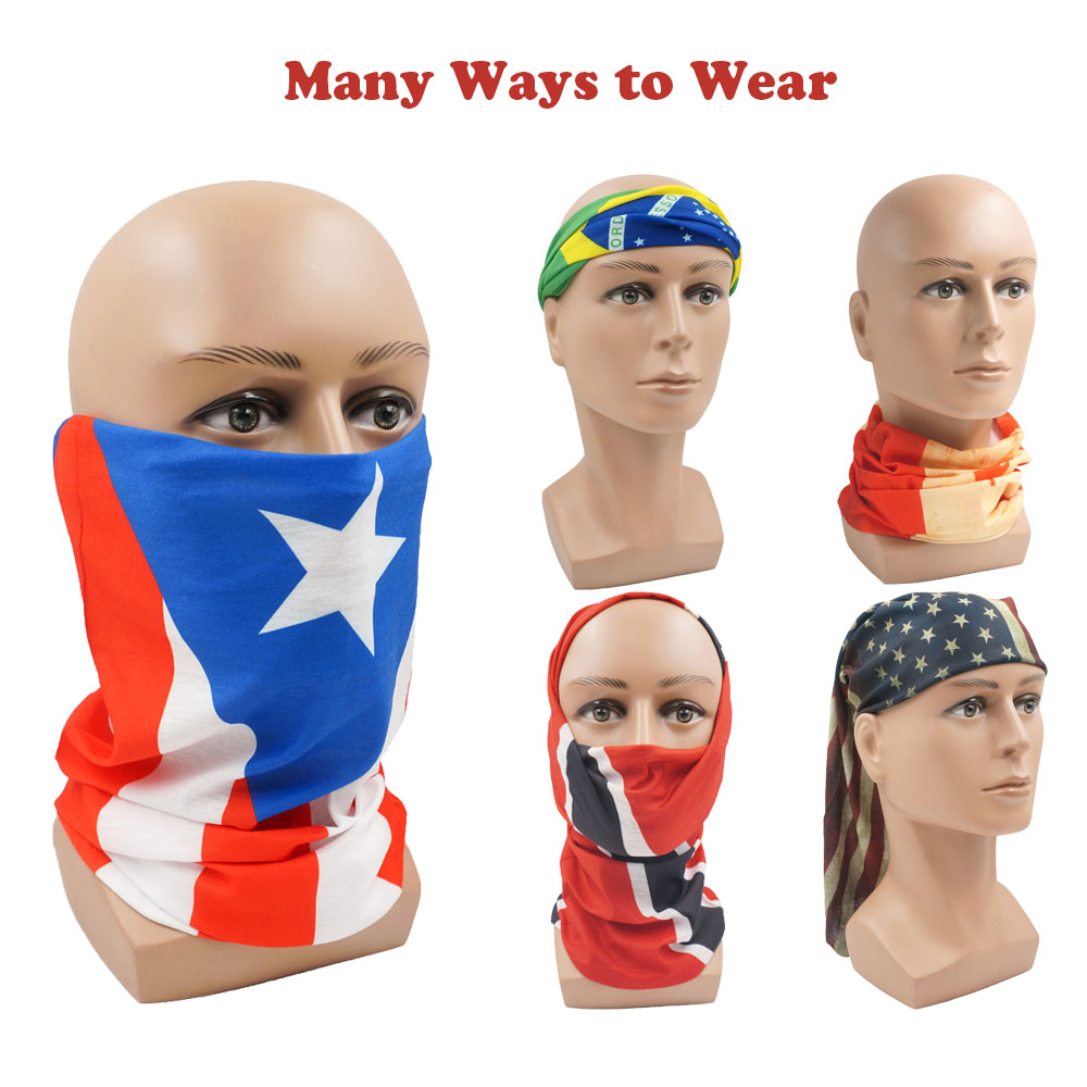 Bedrucktes Bandana mit Schwede – Neck Gaiter Face Cover Bewertung und Preis