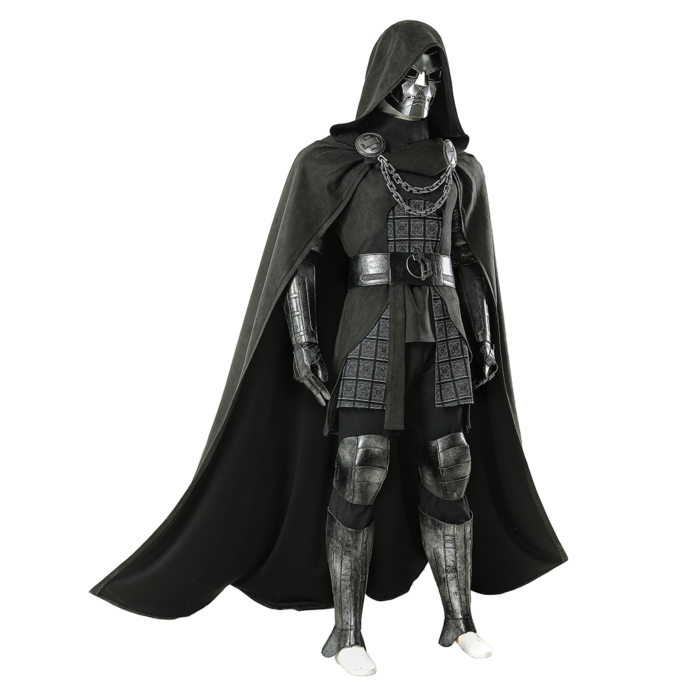 Neues Doctor Doom Cosplay Kost – Black Face Mask Pack Bewertung und Preis