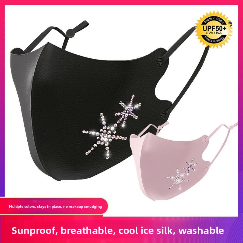 Funkelnde Strass-Gesichtsmaske – Cloth Face Mask Washable Bewertung und Preis